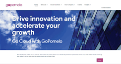Desktop Screenshot of gopomelo.com