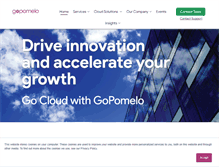 Tablet Screenshot of gopomelo.com